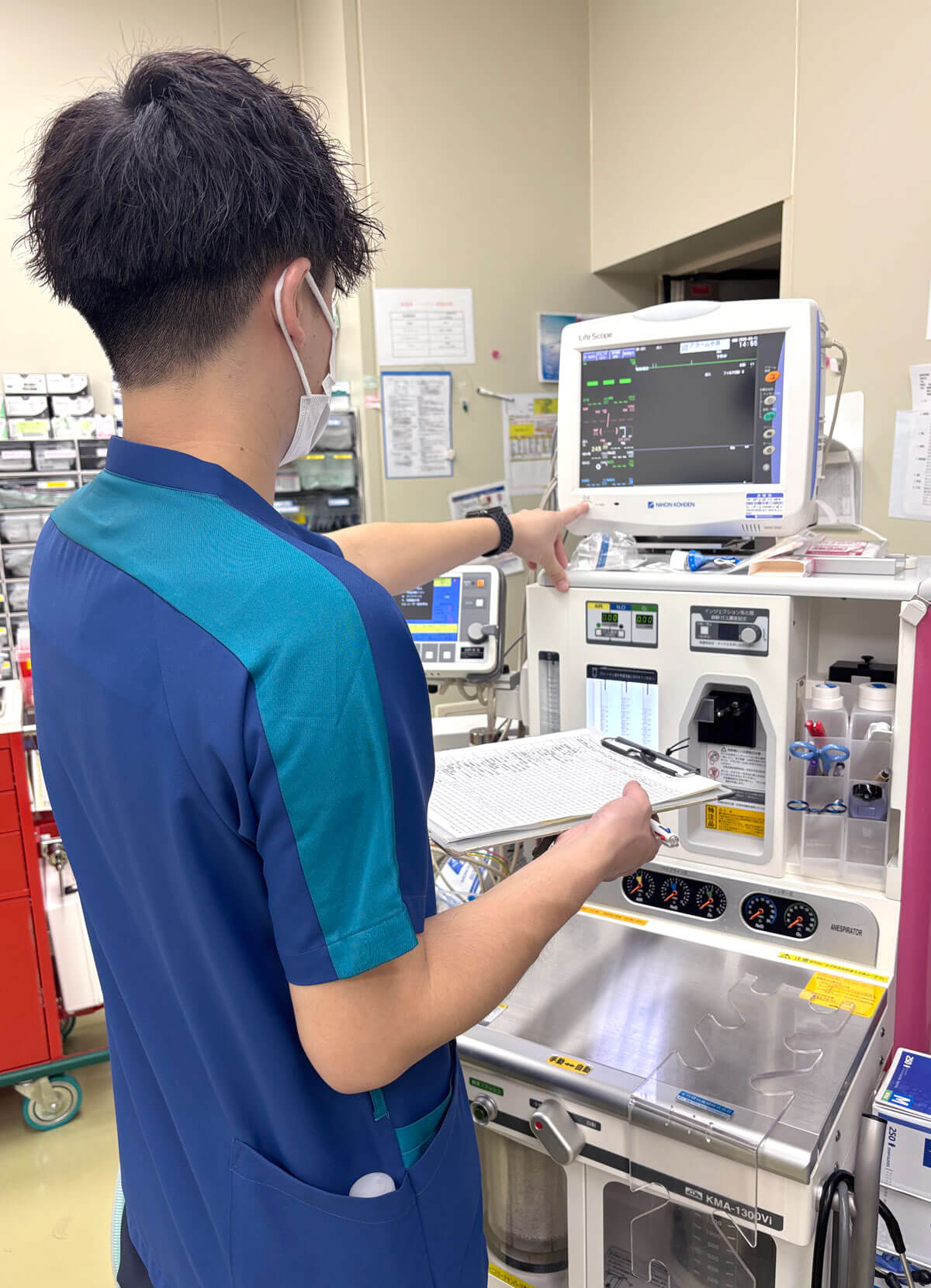 手術室　点検業務
